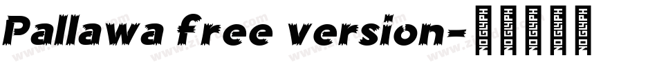 Pallawa free version字体转换